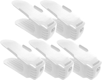 Bluelander Organizador de Zapatos - Plástico Apilable 4 Niveles de Inclinación