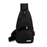 Bluelander Mochila Cruzada Antirrobo, Impermeable, USB, Bandolera