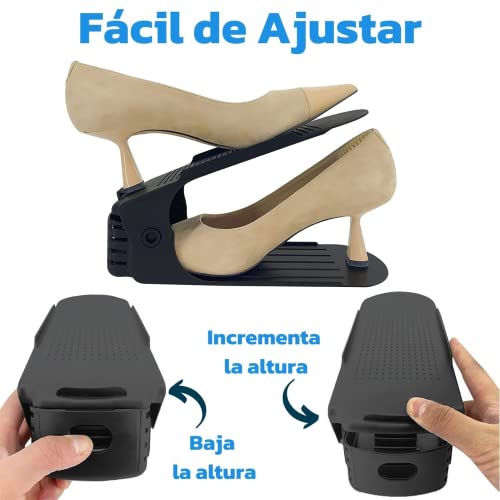 Zapatera Organizador Doble de Plástico - Bluelander