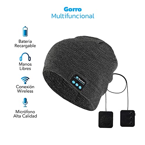 Bluetooth 5.0 Gorro con Audífonos - Bluelander