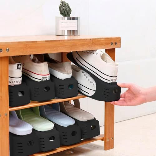 Zapatera Organizador Doble de Plástico - Bluelander