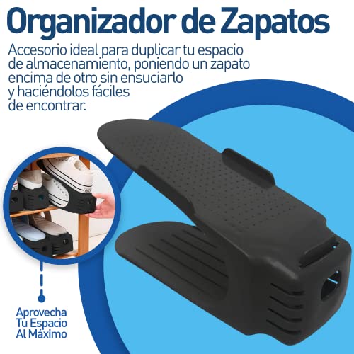 Zapatera Organizador Doble de Plástico - Bluelander