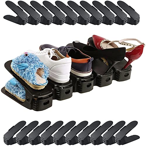 Zapatera Organizador Doble de Plástico - Bluelander