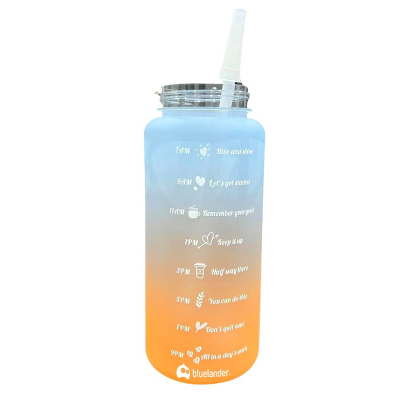 Botella de Agua Motivacional de 2 Litros